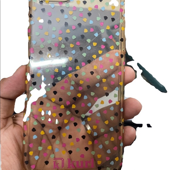 iPhone 8 transparent heart case - Picture 3 of 5